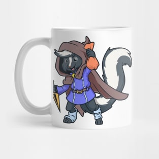 Roleplay Character - Thief - Rogue - Skunk Mug